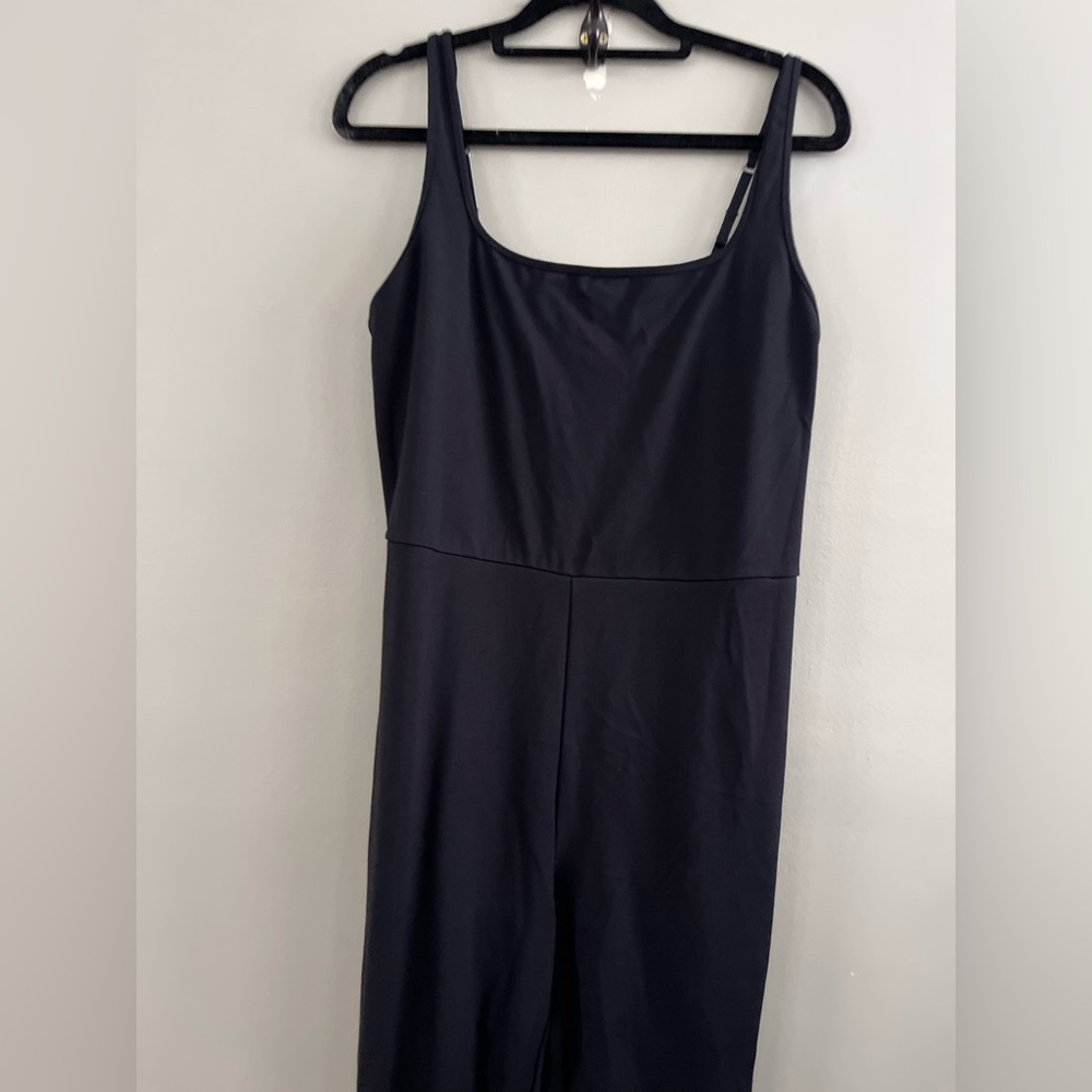 Abercrombie & Fitch Bodysuit Black - Long Pants Tank Top‎ Size L - Picture 2 of 4